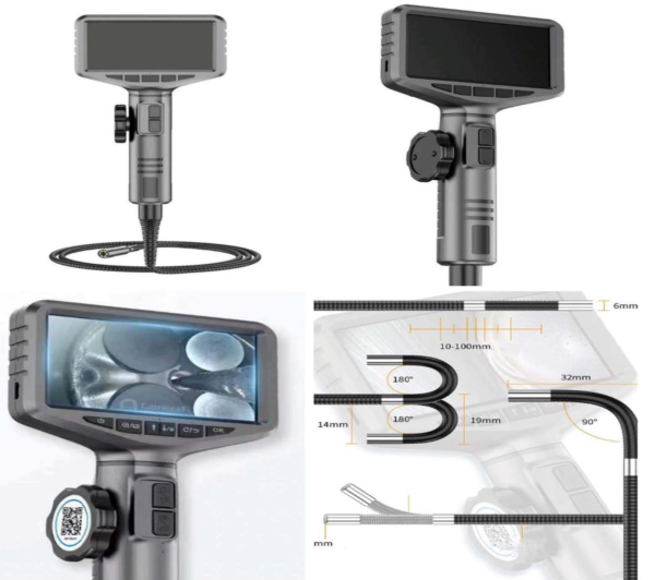 KLABS KAVB-3000 Articulating Video Boroscope