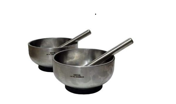 KLABS-SS 316 Mortar and Pestle