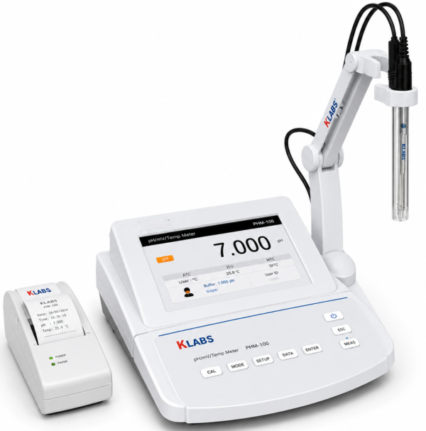 KLABS KA-120 pH Meter with Printer